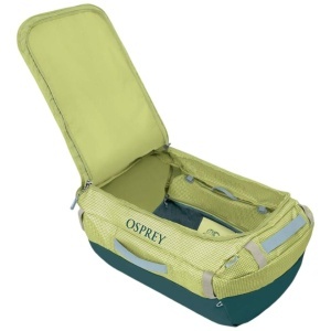 Geanta Osprey Transporter 65 Lime/Albastru - Img 3