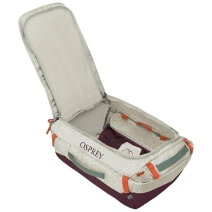 Geanta Osprey Transporter Duffel 40 Alb/Burgundy - Img 2