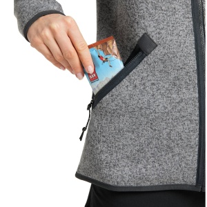 Haglofs - Jacheta fleece femei vreme rece Risberg jacket - gri deschis - Img 4