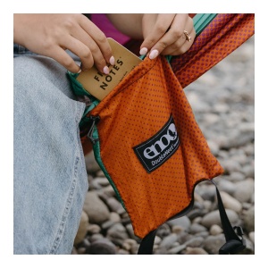 Hamac Unisex ENO DoubleNest Hammock Day to Night Orange - Img 5