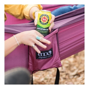 Hamac Unisex ENO SingleNest Hammock Purple - Img 4