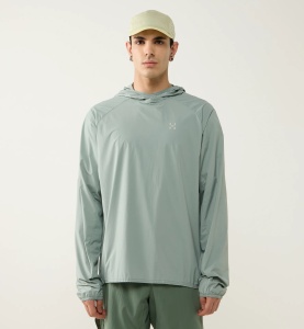 Hanorac Haglöfs L.I.M Sunpack Hoodie bărbați - verde