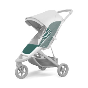 Husa Thule Stroller Seat Liner Mallard Green pentru scaun carucior copii - Img 4
