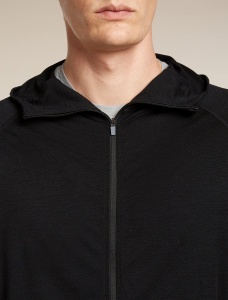 Icebreaker - hanorac - 150 MerinoFine Ace LS Zip Hoodie UPF - Black - L - Img 6