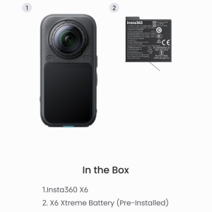 Insta360 X6 Camera Video Sport 8K 360° - Standard Bundle - Img 2
