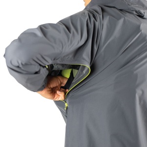 Instinct - Jacheta impermeabila unisex Ultra Rain Shell - gri antracit - Img 7