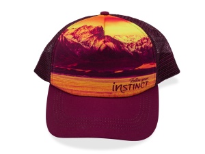 Instinct - Sapca Trucker Horizon - visiniu portocaliu