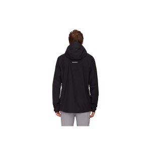 Jacheta Barbati Mammut Alto Light HS Hooded Black - Img 2