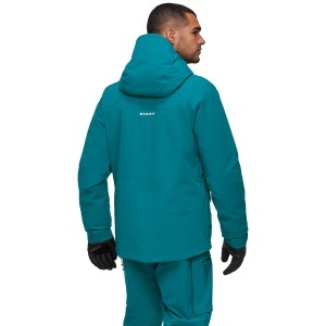 Jacheta Barbati Mammut Stoney Hs Thermo Hooded Deep Teal-Black - Img 2