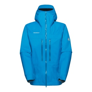 Jacheta Barbati Mammut Taiss Light HS Hooded Glacier Blue - Img 2