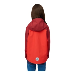 Jacheta Copii Mammut Taiss HS Hooded Mammut Red-Dark Mammut Red - Img 4
