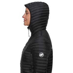Jacheta Femei Mammut Broad Peak Light In Hooded Black - Img 3
