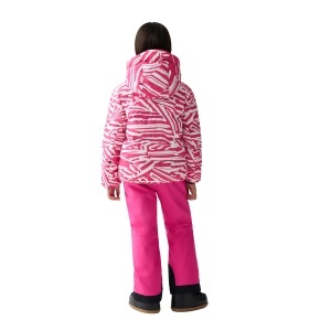 Jacheta Schi Fete Colmar 3159M Hot Pink-White - Img 2