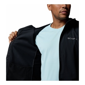 Jacheta Softshell Barbati Columbia Trailborne™ 2.5L Shell Black - Img 3
