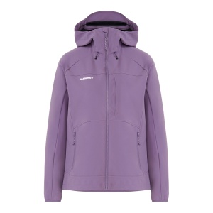 Jacheta Softshell Femei Mammut Ultimate Comfort So Hooded Paloja