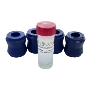 Kit bucse amortizor spate Nissan Patrol Y60/Y61 Poliuretan Albastre 85 ShA Elast-Pol