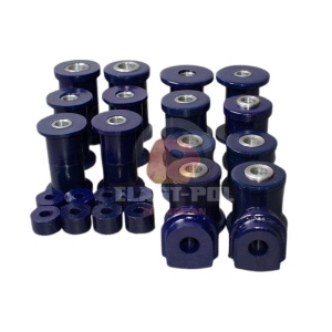 Kit bucse Nissan Navara D22 Poliuretan Albastre 85 ShA Elast-Pol