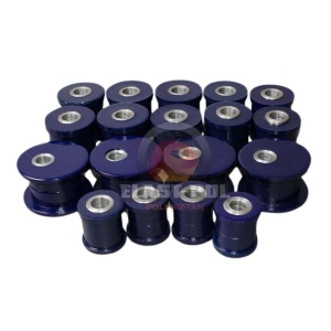 Kit bucse Toyota Land Cruiser 80/105 Excentrice Poliuretan Albastre 85 ShA Elast-Pol