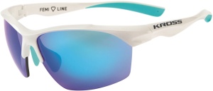 Kross Cycling Glasses Pave White Blue