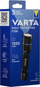 Lanterna Varta Night Cutter PRO F20R, 1000 lumeni, acumulator intern - Img 2