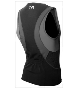Maiou triatlon TYR Competitor bărbați - negru cu gri