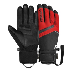 Manusi Schi Barbati Reusch Booster Gore-Tex Black-Tango Red