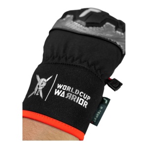 Manusi Schi Barbati Reusch Worldcup Warrior R-Tex XT Black-Silver-Fluo Red - Img 2