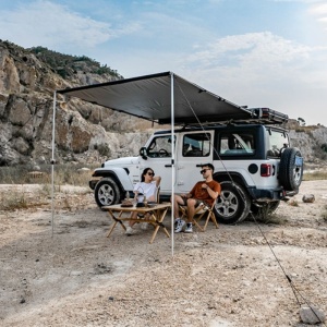 Marchiză 2.5 x 2.5 m cu carcasă din aluminiu, suport în formă de L, Wild Land - Img 2