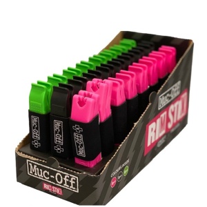 Muc-Off - set doua leviere reparatii bicicleta Rim Stix Tyre Levers - Negru Verde Roz - Img 6