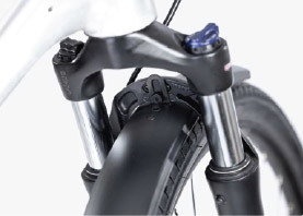 Mudguard ME + Carrier / EQ SET Crossway TFS (+USB rear light) - Img 3