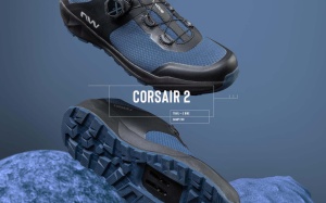 Northwave Corsair 2 - pantofi pentru ciclism MTB All Terrain - verde inchis padure negru - Img 4