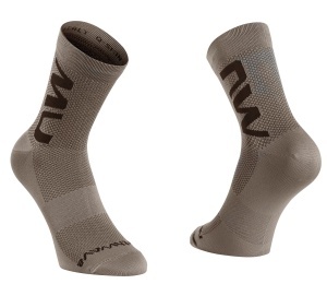 Northwave - sosete ciclism - Extreme AIR MID Sock - White | Black - Img 1