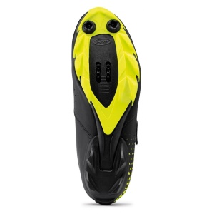 Northwave Spike 3 - pantofi ciclism MTB XC - negru galben fluo - Img 2