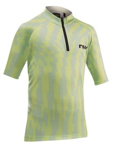 Northwave - tricou ciclism maneca scurta copii - Force Evo K - verde Cool Matcha