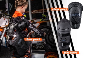 O-Neal - protectie cot ciclism (cotiere) pentru copii Peewee Elbow Guard - negru - Img 4