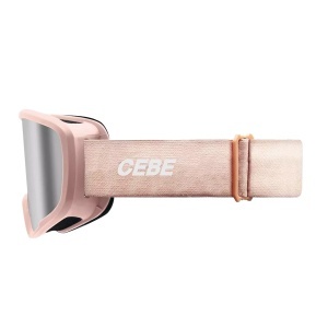 Ochelari Schi Copii Cebe Hoopoe 2 Coral-Grey Silver Mirror Cat. 2-3 One Size - Img 2