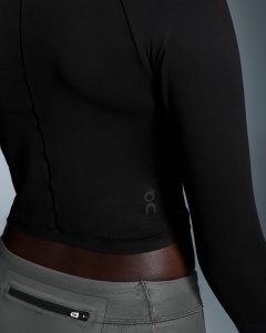 On - bluza - Studio Long-T Crop W - Black - L - Img 4