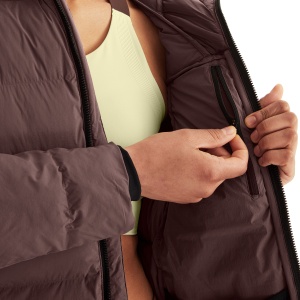 On Cloud - geaca puf vreme rece pentru femei Challenger W Jacket - maro deschis - Img 7