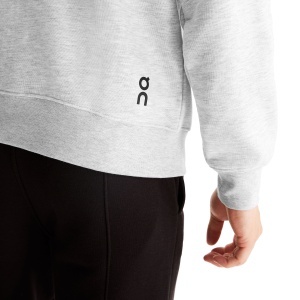 On Cloud - hanorac sport pentru barbati On Club Hoodie - gri deschis crater - Img 7