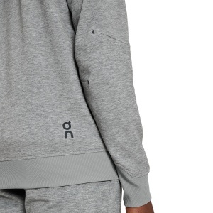 On Cloud - hanorac sport pentru barbati On new Hoodie - gri deschis negru - Img 9