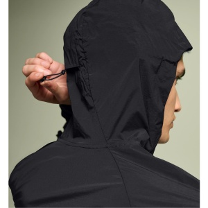 On Cloud - jacheta sport pentru barbati cu fermoar si gluga Core Jacket - albastru Denim Navy - Img 10