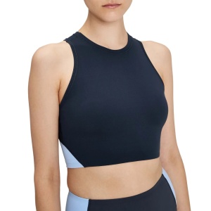 On Cloud - maiou sport scurt femei Movement Crop - albastru inchis | deschis