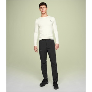 On Cloud - pantaloni sport lungi pentru barbati Trek Pants - negru - Img 3
