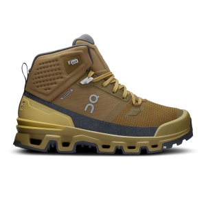 On - ghete sport pentru femei - Cloudrock 2 Waterproof - Maro Bej Hunter | Safari