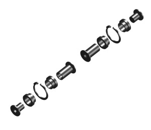 Orbea - Kit fixare HARDWARE KIT LINK-SEATSTAYS OIZ 23