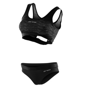 Orca - Costum de baie doua piese Femei - negru