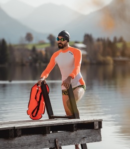 Orca - costum inot pentru barbati tip slip - negru - Img 3