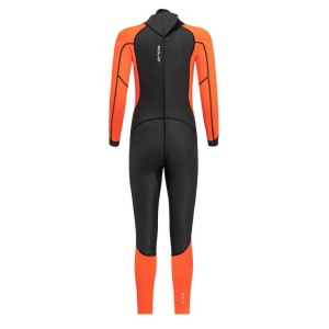 Orca - costum neopren ape deschise pentru copii vizibilitate sporita OpenWater Vitalis Hi Vis Squad junior wetsuit - black orange - Img 2