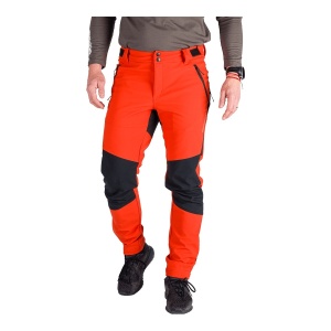 Pantaloni Barbati Northfinder Softshell 10K/10K Anatol Orange Black