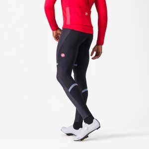 Pantaloni ciclism Castelli Polare 4 cu bretele | -5°C până la 5°C - negri - Img 2